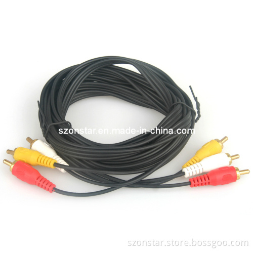 High Quality 3RCA-3RCA AV Cable